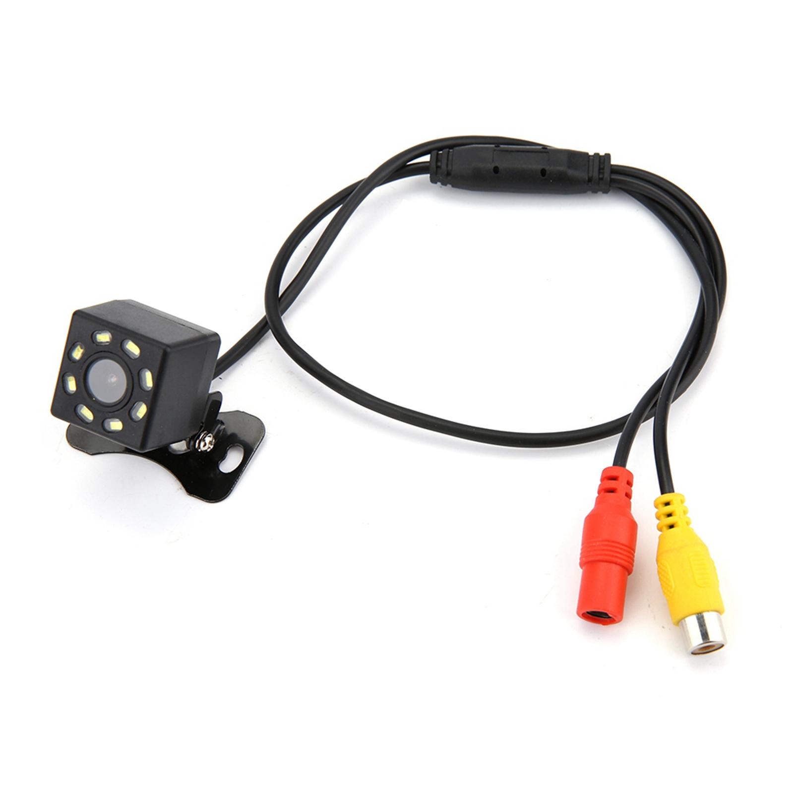 

8 LED 170 degrees Wide Angle Rearview Reverse Backup Camera Night Vision Function Waterproof