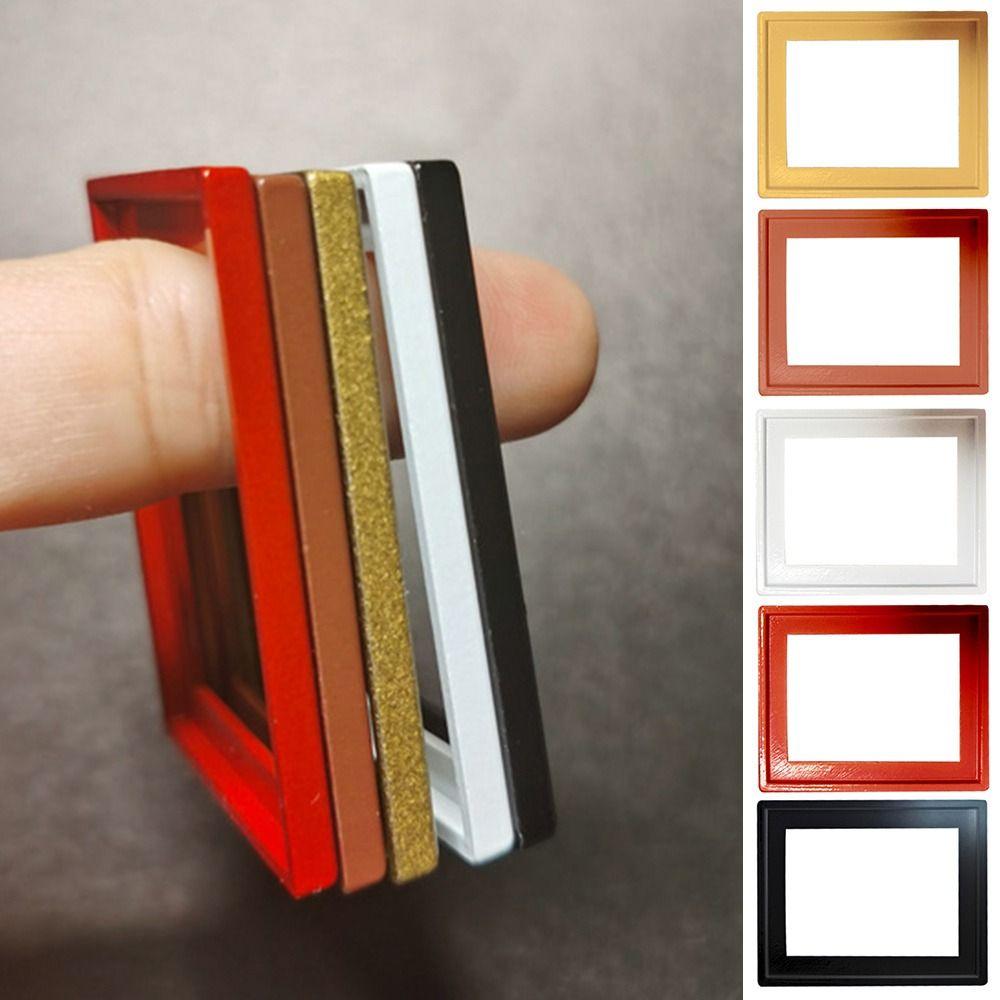 

50*39*3,6 мм фоторамка 1/12 границы аксессуары Высокое качество имитация мебели модель OB11 куклы