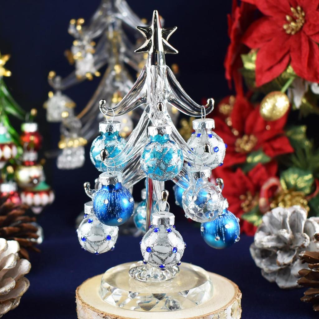 Four Cart Cute Handmade Glass Romantic Tree