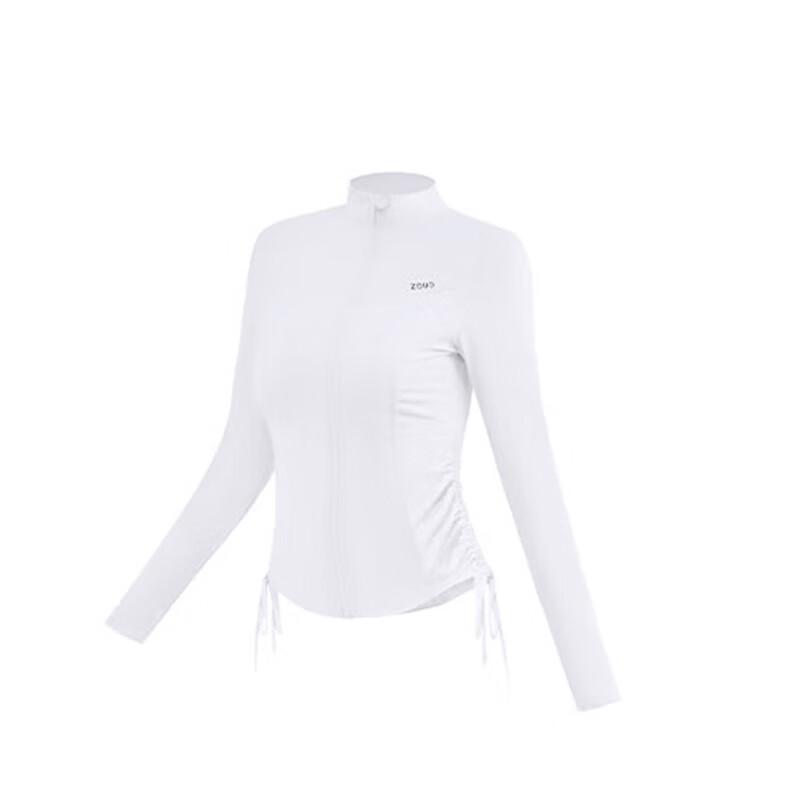 

Zauo Girls Breathable Slim-Fit Sun Protection Top L