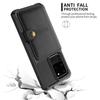 For Samsung Galaxy S20 Ultra S10 S9 Plus S10e Credit Card Case PU Leather Flip Wallet Cover with Photo Holder Hard Back Cover