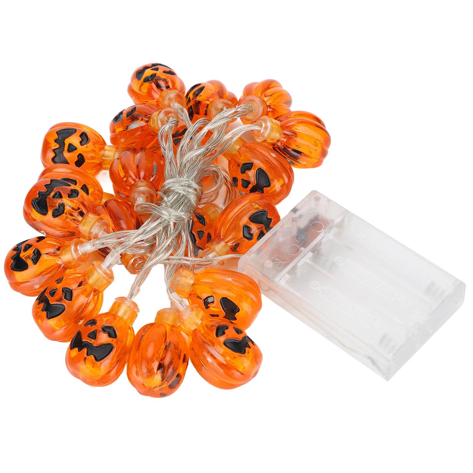 

Halloween Pumpkin Lanterns String Battery Operated LED Pumpkin String Lights for Indoor Outdoor Halloween Decorations