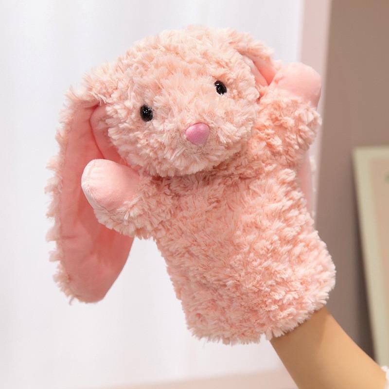Forest Animal Hand Puppets Set Soft Plush Toys For Storytelling And Play