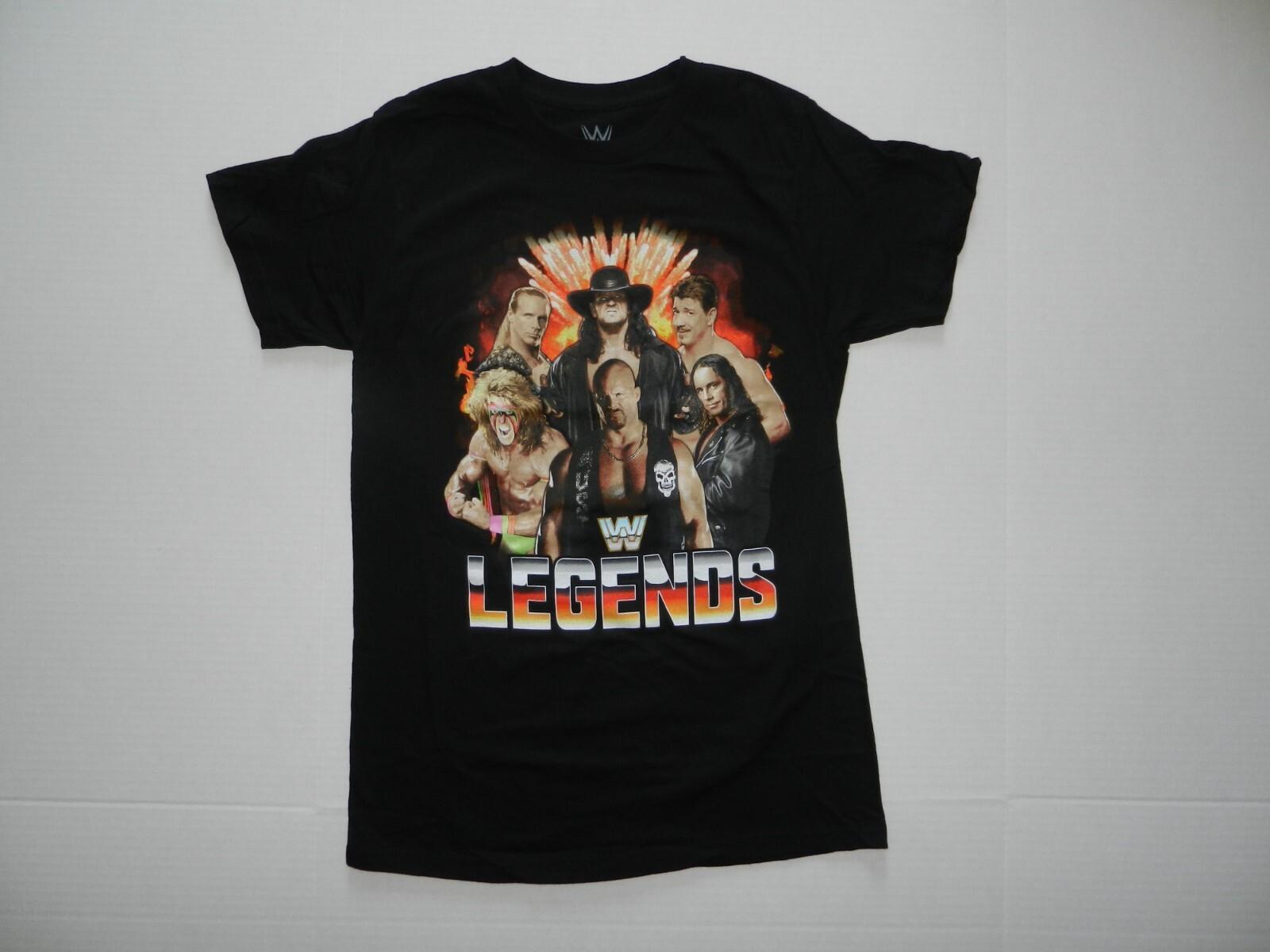 WWE Mania Legends Graphic T-shirt New XL