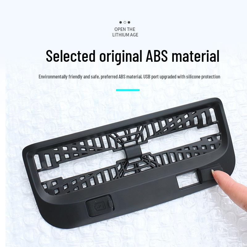 Tesla 3/Y Rear Vent Dustproof & USB P Version Silicone Protective Cover