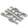 2Pcs Remote Control Front Upper Suspension Arm Aluminum Alloy Replacement for Corally Kronos 6S 1Celsius8 Remote Control Car Model  Body Parts