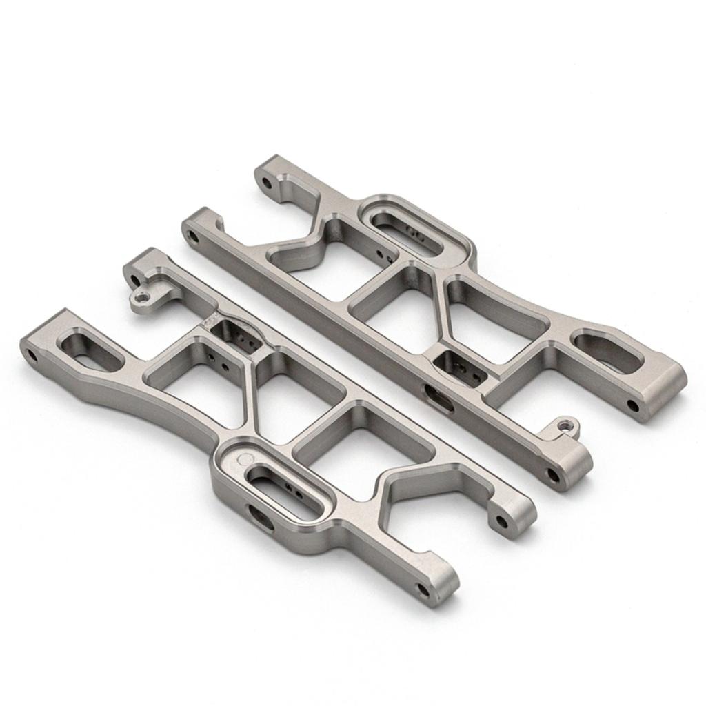 2Pcs Remote Control Front Upper Suspension Arm Aluminum Alloy Replacement for Corally Kronos 6S 1Celsius8 Remote Control Car Model  Body Parts