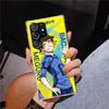 Hot Anime Blue Lock Phone Case For Samsung Galaxy S24 S25 Edge S26 Ultra S23 S22 S21 Plus S20 FE + Personalized Print Cover Gala