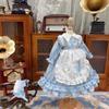 HAMRETHYPPZ 14 16 13 BJD Poupée Articulée Robe Costume de Poupée Vêtements de Servante Robe de Poupée Articulée Robe de Poupée à Habiller Robe de Princesse, Bleu Clair