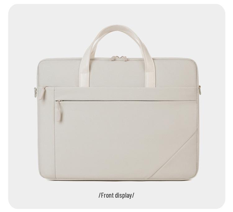16-Inch Airbag Laptop Bag: Large Capacity, Thick Handheld Briefcase with Custom Logo
