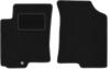 Black Front Floor Mats For: Hyundai Accent MC Hatchback, Sedan (2005-2011)