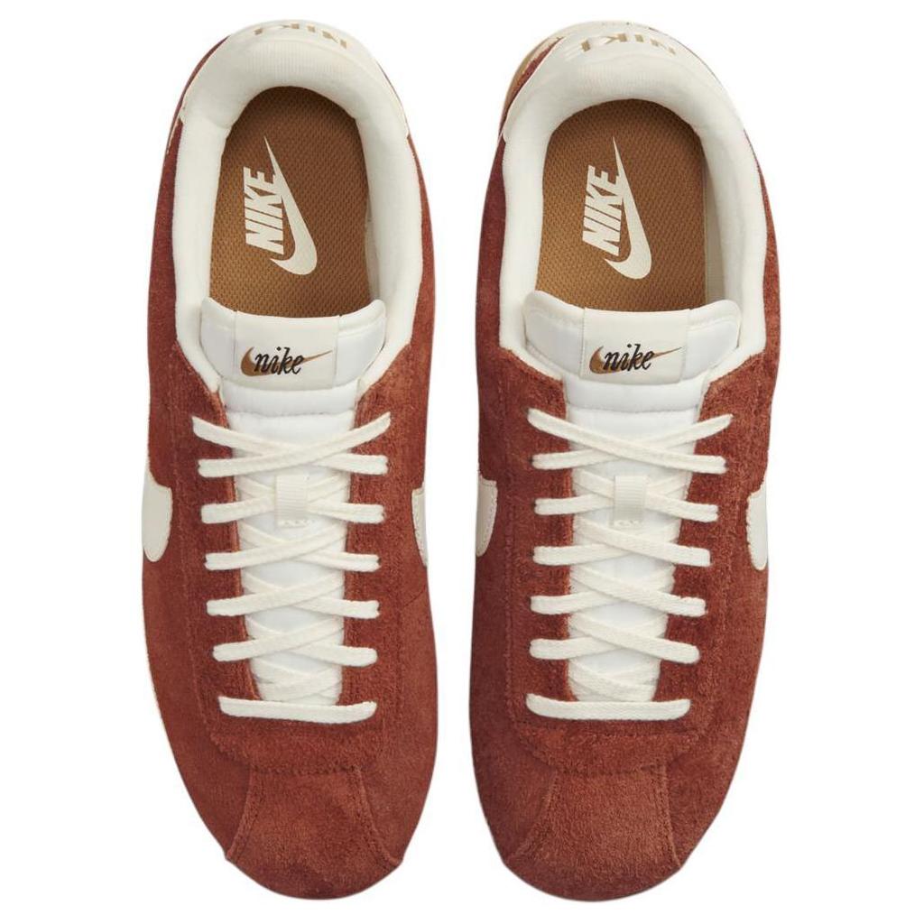 Nike Cortez Se Suede Dark Russet Flax Muslin Sail Sneakers HF3142-200