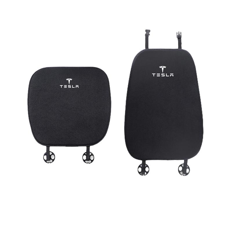 Car Seat Cover Flax Cushion Protector Mat Interior Accessories for Tesla Model 3 Highland 2023 Model S Model X Model Y