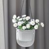 Hanging Flowerpot Self Absorbing Water Planter Thickened Plastic Hydroponic Flowerpot Soil Culture Vase Self Watering Planter