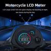 AD Digital Tachometer Speedometer TRIP ODO KMH Digital Meter Motorcycle LCD Odometer Voltmeter Oil Level Gauge For Honda Navi