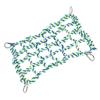 Small Pet Hammock Woven Rope Mesh Climbing Net for Parrot Squirrels Sugar Glider