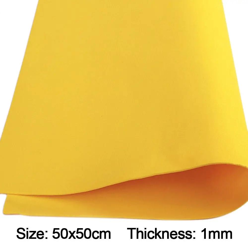 10pcs EVA Sponge Foam Paper 1mm Thick 50x50cm PE Paper DIY Scrapbooking Suitable for Kids Baby School Art Crafts