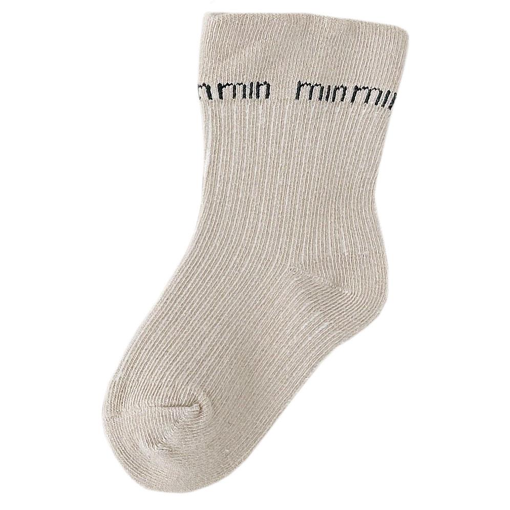 Дитячі осінні шкарпетки до середини гомілки з мультяшними горошками - Універсальний корейський стиль для хлопчиків та дівчаток