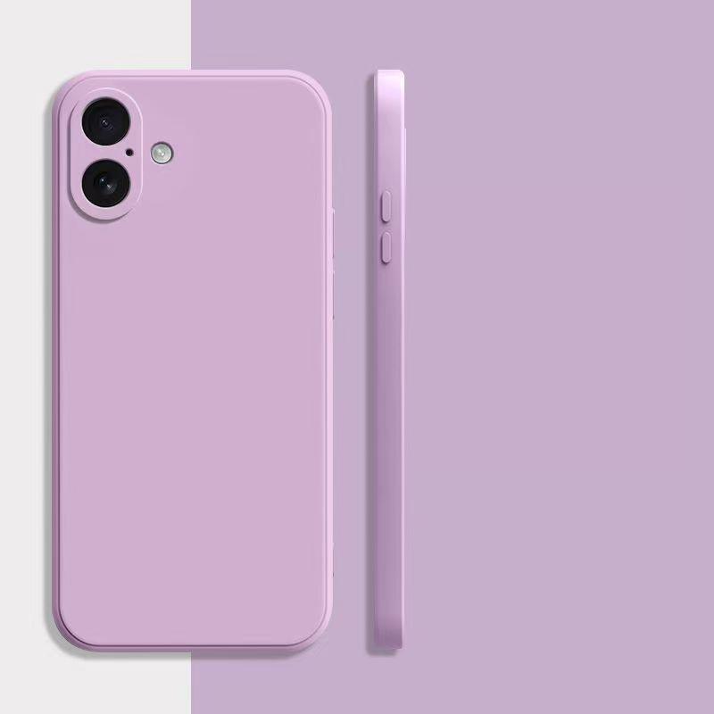 Luxury Shockproof Silicone Protective Phone Case For iPhone 17 16 15 14 Plus 13 12 mini 11 Pro Max 16E 17E Air Matte Soft Cover