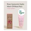 Mary&May Vegan Rose Hyaluronic Hydra Wash Off Mask 30ml Or 125ml - Cream Caly Mask For Moisturizing, Pore Purifying, Skin Softening - Korean Skincare