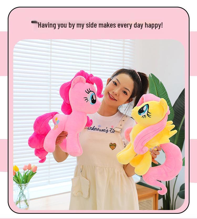 Cartoon Pegasus Plush Toy - Cute Children's Companion & Home Decoration Ornament