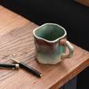 OLOEY Irregular Kiln Glazed Ceramic Coffee Mug