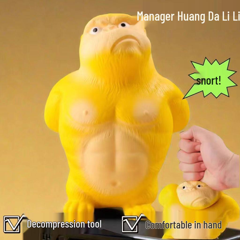 Mr. Huang's Slow Rebound Gorilla Desktop Ornament Doll