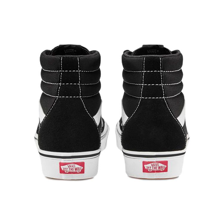 Vans Sk8-Hi ComfyCush Black Unisex Sneakers True-White VN0A3WMBVNE