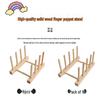 Animal Finger Puppet Display Rack for Kindergarten and Dollhouse Language Areas