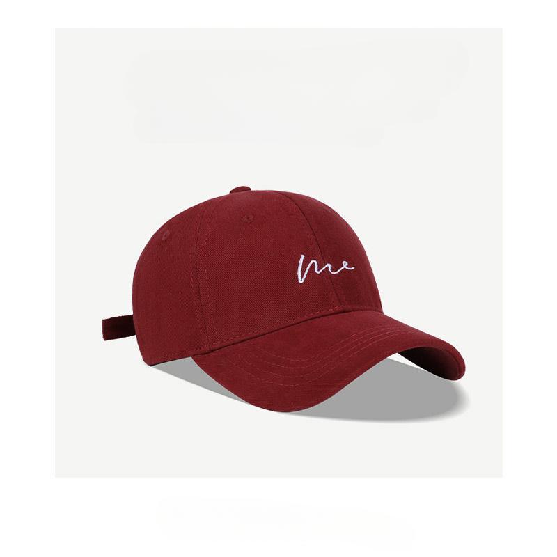 Men's Baseball Cap, Widened Brim, Deep Top, Cool and Trendy Letter Duckbill Cap