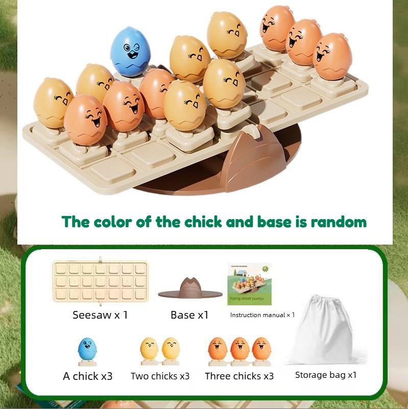 

Математические игрушки Монтессори Милая курица Балансировочная доска Игра для детей Образовательная STEM игрушка Качели Баланс Математика Логика Мышление Стратегия Игрушка