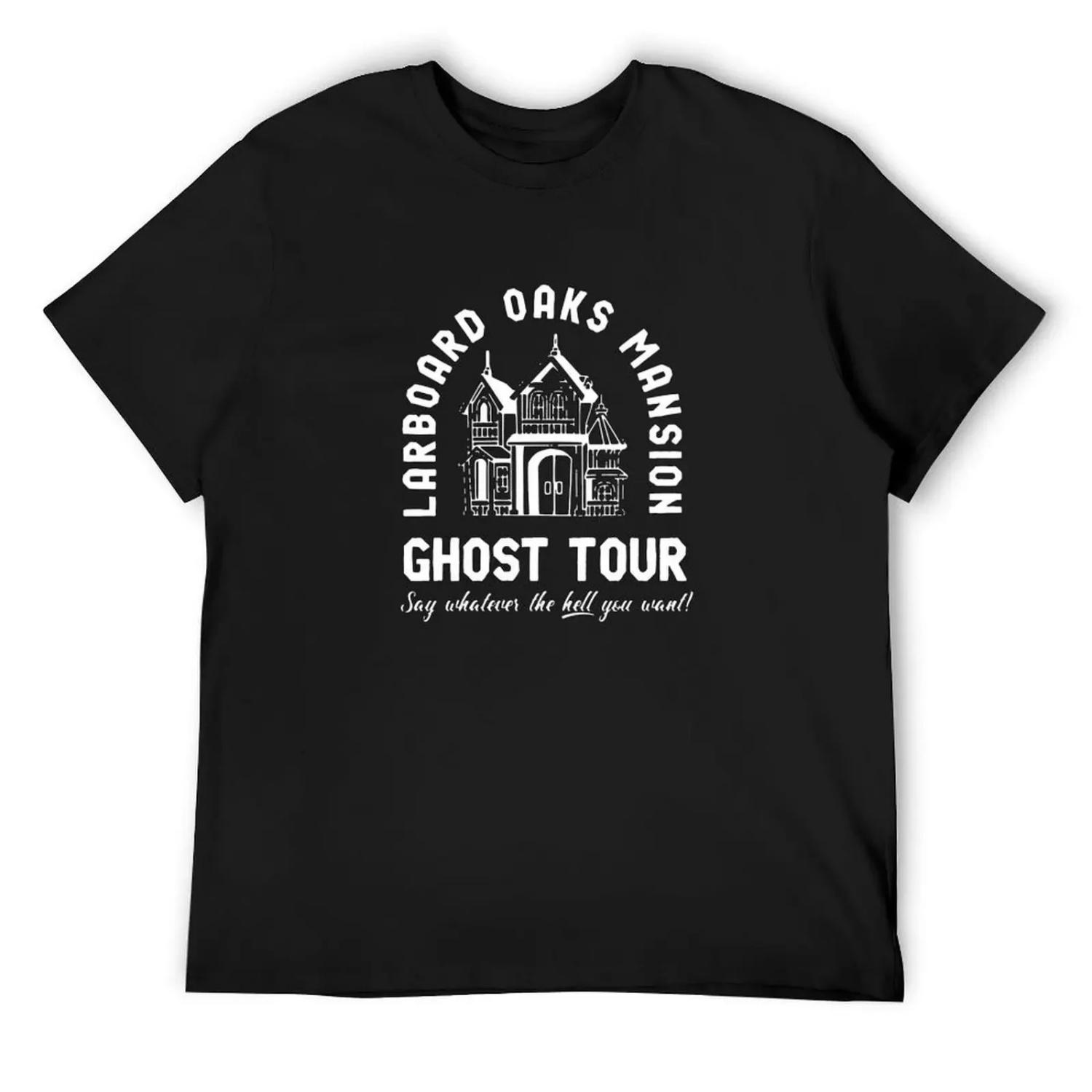 i think you should leave ghost tour T-Shirt korean fashion quick-drying oversized mens graphic t-shirts funny S