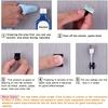 35/50pcs Adhesive Cable Clips Wire Clips Cable Wire Management Wire Cable Holder Clamps Cable Tie Holder For Car Office And Home