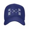 Custom Airport Runway Traffic Controller Baseball Cap Women Unisex Adjustable Airplane Pilot Aviator Dad Hat Streetwear