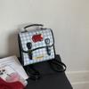 Plaid Backpack Women's Fashion Leisure Niche Design Sense Student Schoolbag High Value Lightweight Travel Backpack