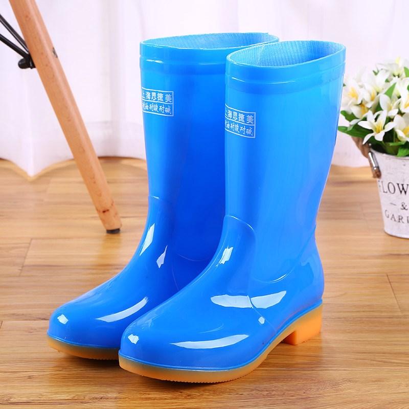 Iarna Blană Caldă Femei Cizme de Ploaie cu Platformă Pvc de Înaltă Calitate Cizme de Ploaie pentru Femei Slip-on Mid-calf Cizme pentru Fete