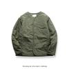 Men's Retro Quilted V-Neck Cotton Jacket