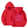 Women's Hooded Gradient Printed Long Sleeved Sweatshirt Loose Women's Sweatshirt  Sweatshirt