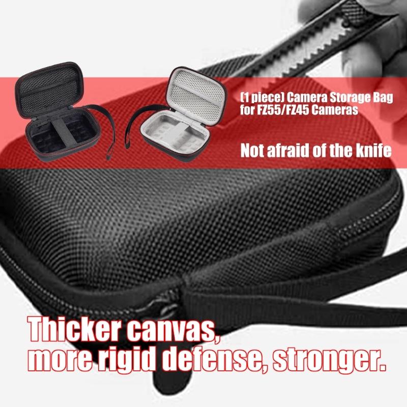Protective Camera Case EVA Bag Waterproof Security for PIXPRO FZ55/FZ45 Shell for Travel Photography Enthusiasts