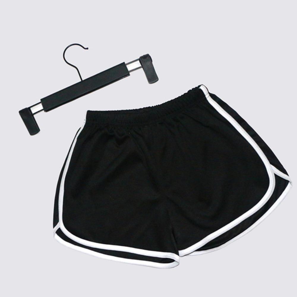 Pantaloncini da Donna a Vita Media Dolphin Vestibilità Slim Pantaloni da Ginnastica Morbido Poliestere Bordino a Contrasto Micro Elasticizzati Estivi Casual Yoga Pantaloncini da Spiaggia