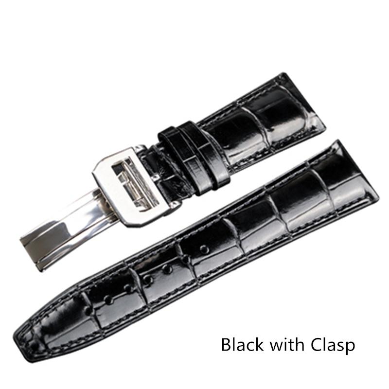 

Итальянский ремешок из воловьей кожи 20 мм 22 мм, складная пряжка, кожаный ремешок для часов, подходит для браслета серии IWC PORTUGIESER 20mm