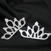 Engood 30Pcs Hollow Big Rhinestones Sewing Trim & Embellishments Craft Crown Button for DIY Hair Accessories Wedding Decortaion