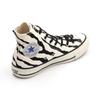 Converse All Star US Zebra High Größe cm Sneakers, Weiß, 23.0