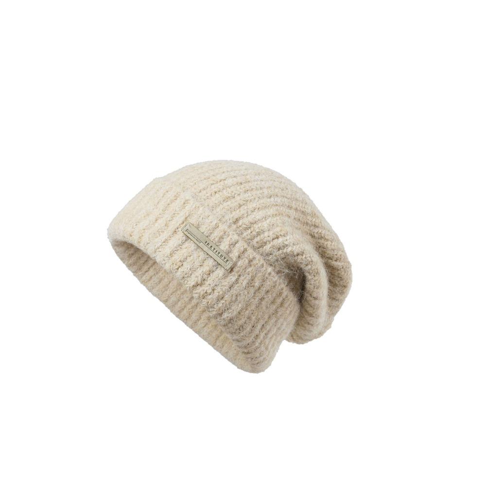 All-match Knitted Pullover Hat Korean Style Brimless Beanie Cap Streetwear Plush Woolen Hat  Girls