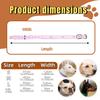 Soft PU Leather Dog Collar  Comfortable Adjustable Pet Neck Collar For Small and Medium Dogs Multi Colors LIU