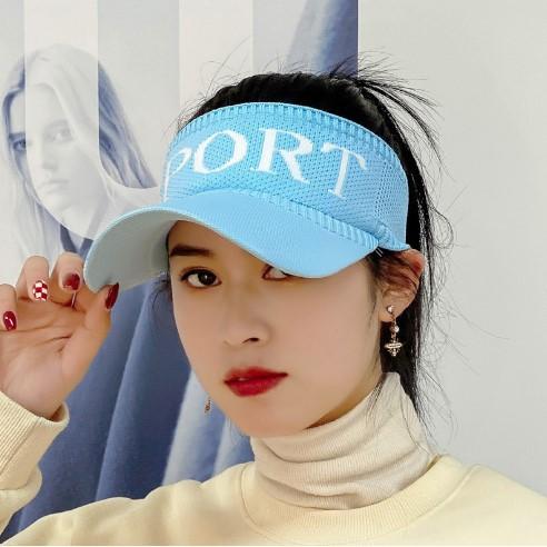 Sun Visor Men Women Mesh Adjustable Baseball Cap Sports Tennis Golf Running Hat