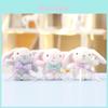 Cartoon Style Bunny Stuffed Toy With Super Soft Short Plush For Kids And Gift Use