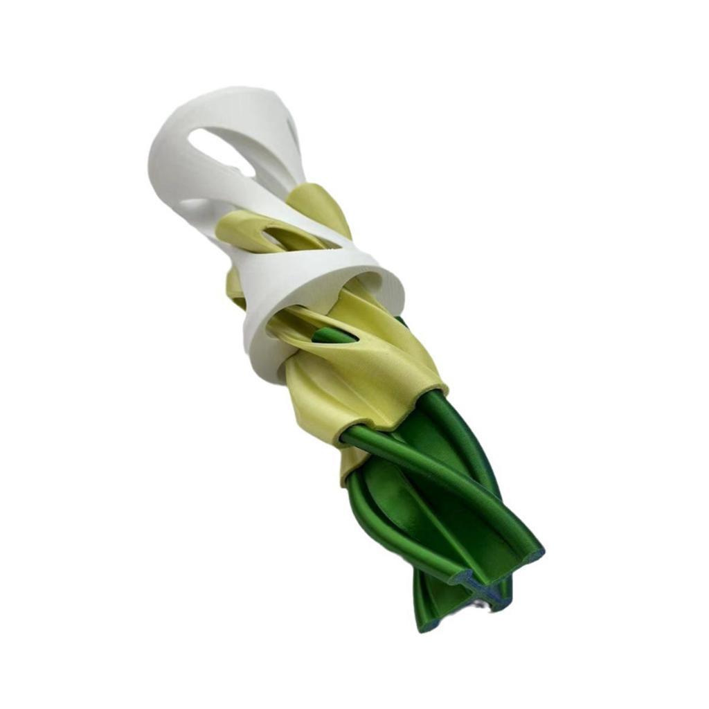 3D Printed Spiral Three-layer Push And Push Music Creative Fingertip Decompression Toy For Children's Puzzle