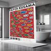 Yayoi Kusama Menas Vonios Dušo Užuolaida Apsauganti Sienelė Dušo Užuolaida Greitai Džiūstanti Gali Būti Šveičiama Šviesiai Nepermatoma Vonios