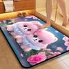 Cute Dog Quick-Dry Non-Slip Diatomaceous Earth Bath Mat